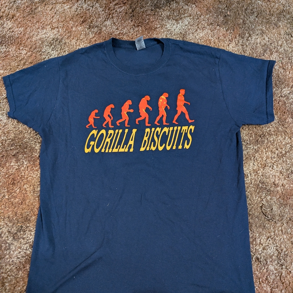 Gildan Dark Blue Graphic Tee